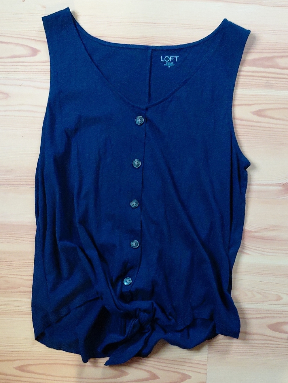 Loft Outlet 100% cotton sleeveless top